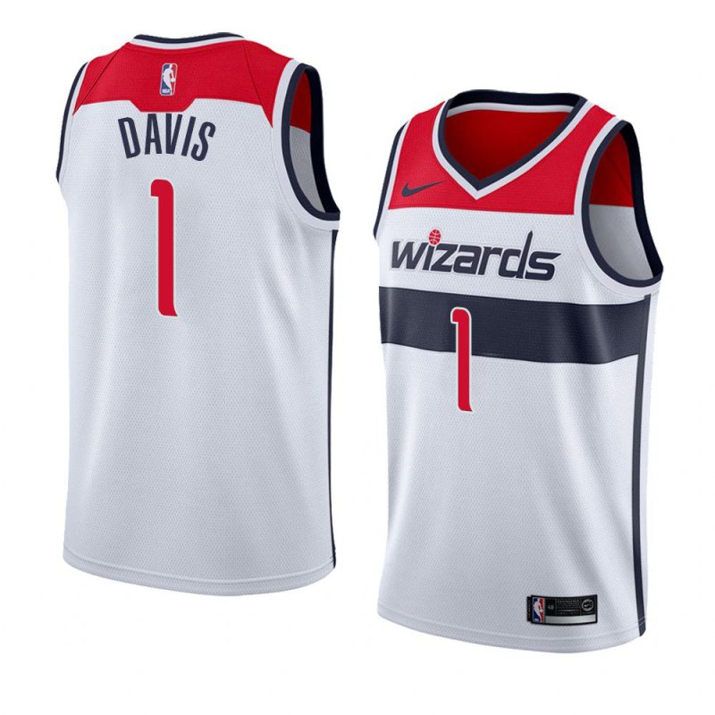 johnny davis wizards association edition white 2022 nba draft jersey