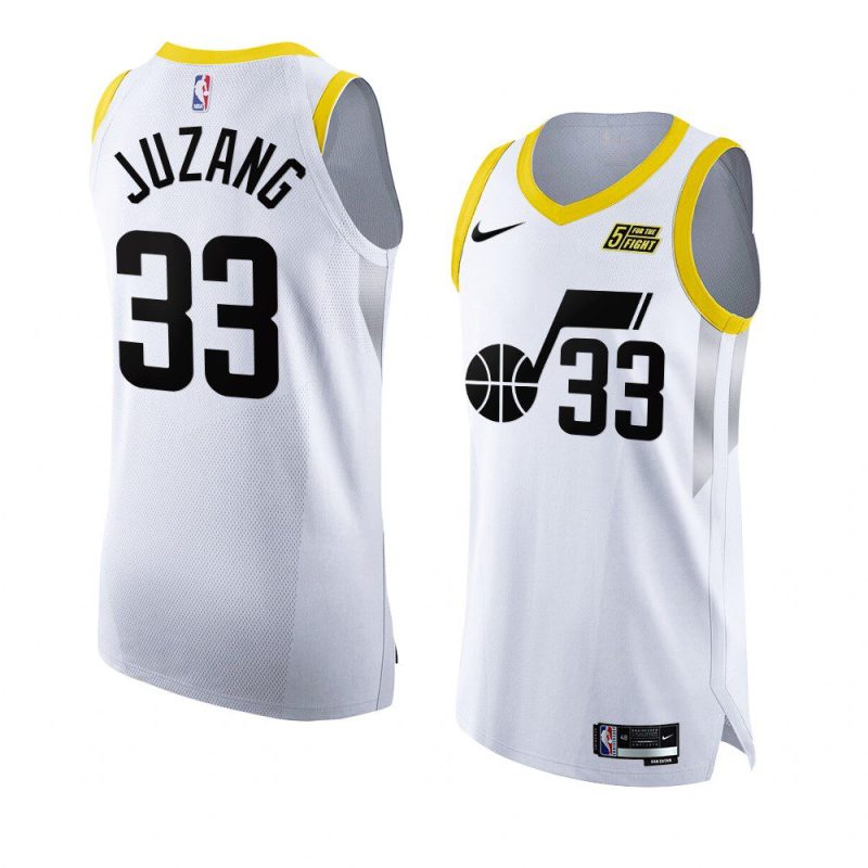 johnny juzang 2022 23jazz jersey association editionauthentic white