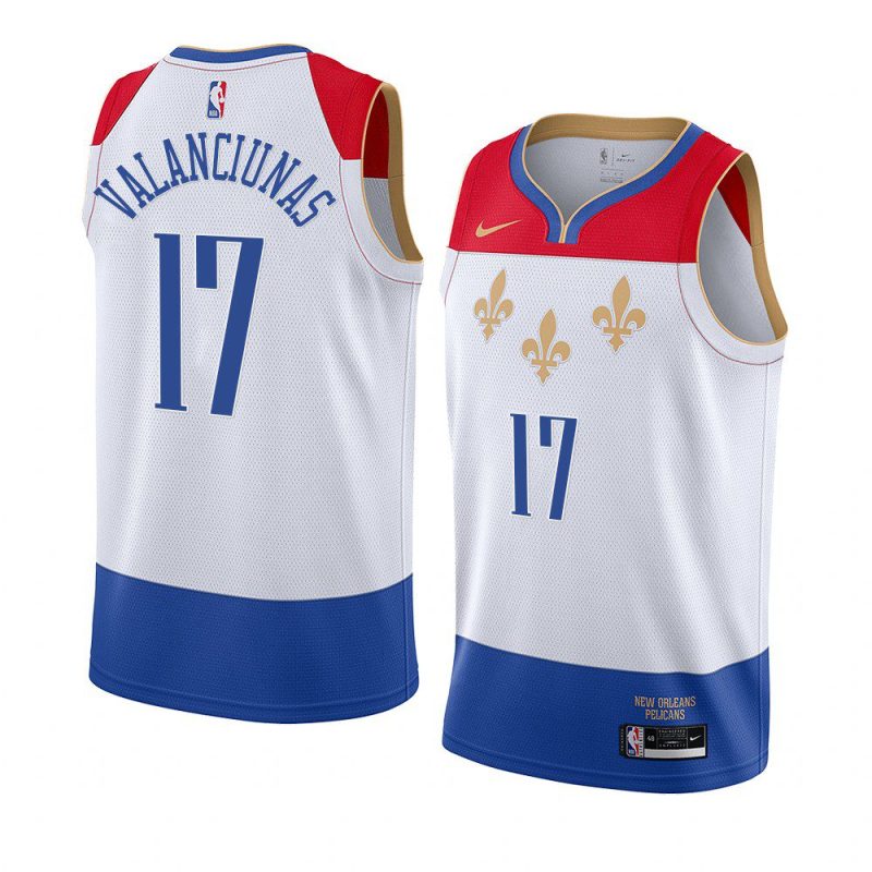 jonas valanciunas jersey city edition white