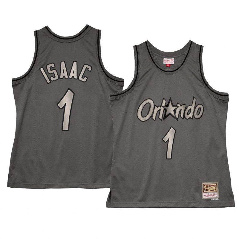 jonathan isaac hardwood classics metal works jersey charcoal