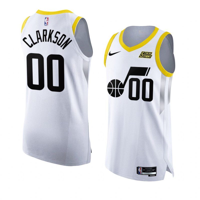 jordan clarkson 2022 23jazz jersey association editionauthentic white