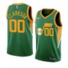 jordan clarkson jersey earned edition green men