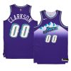 jordan clarkson purple hardwood classics jersey