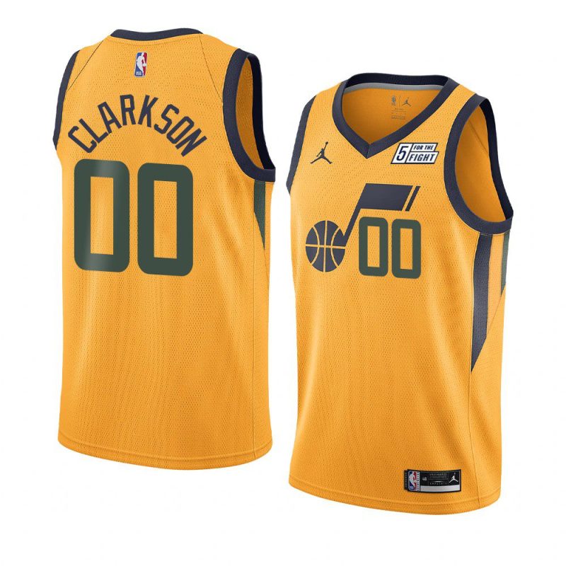 jordan clarkson swingmanjersey statement edition gold