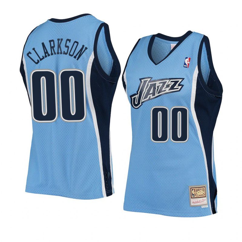 jordan clarkson throwback jersey hardwood classics blue