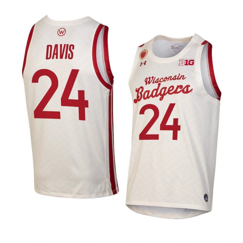 jordan davis throwback replica jersey college basketball white