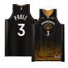 jordan poole 2022 23warriors jersey city editionauthentic black