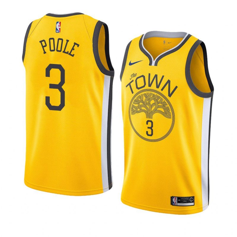 jordan poole earned jersey men's