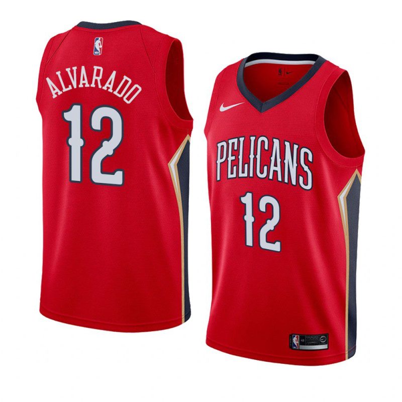 jose alvarado jersey statement edition red