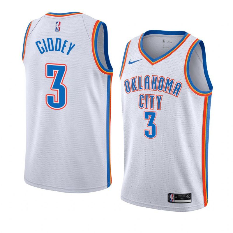 josh giddey jersey association edition white 2021