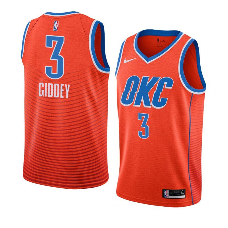 josh giddey jersey statement edition orange