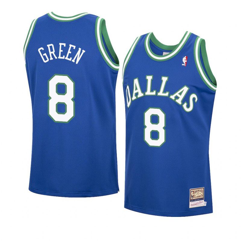 josh green authentic jersey hardwood classics blue