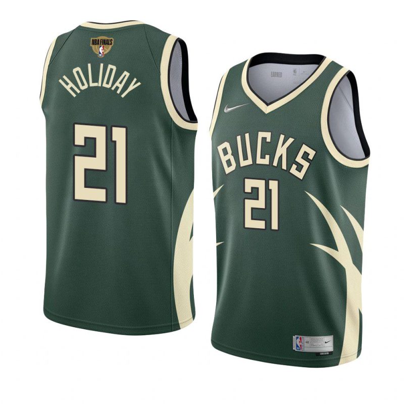 jrue holiday earned jersey 2021 nba finals green