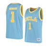 jules bernard original retro jersey alumni basketball blue