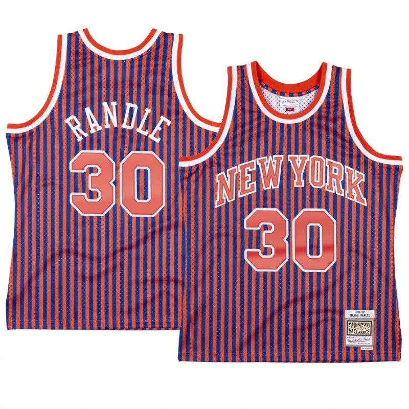 julius randle jersey striped red