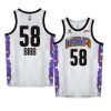 justin bibb team nique all star white 2022 nba celebrity game jersey