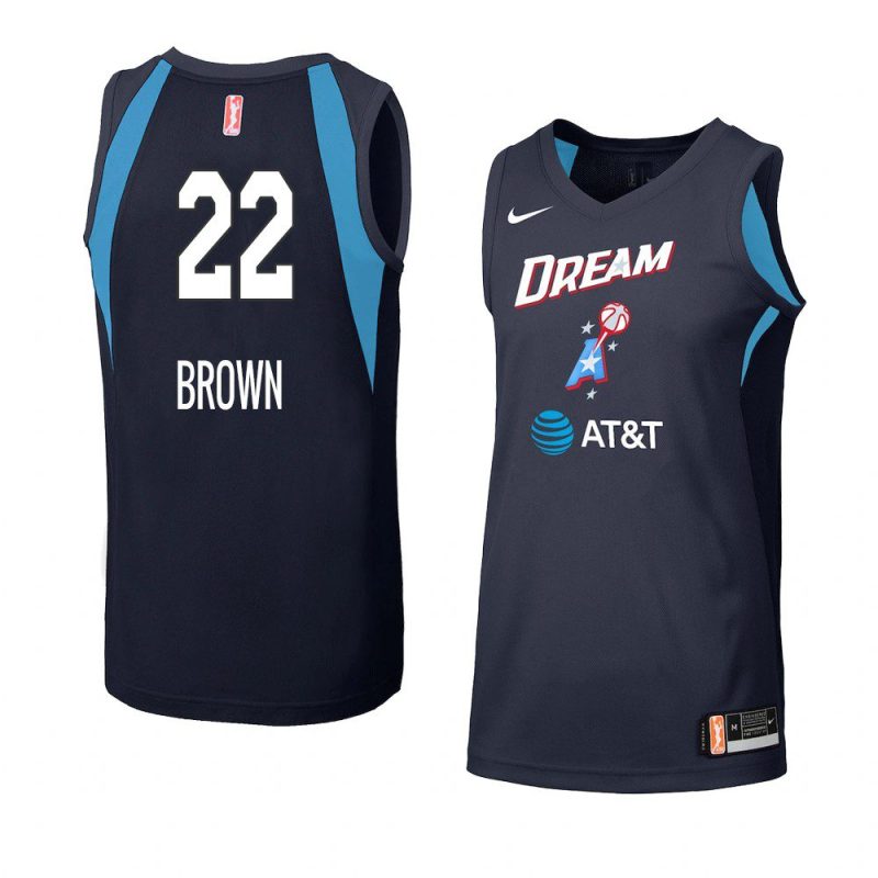 kalani brown women's jersey swingman navy 2021