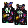 kareem hunt team walton all star black 2022 nba celebrity game jersey