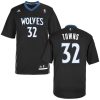 karl anthony towns black short sleeved jersey