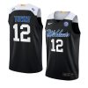 karl anthony towns elite jersey college basketball black