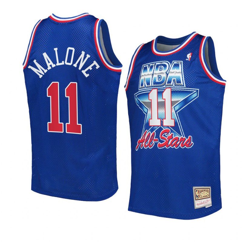 karl malone 1992 all star jersey jazz bluewestern conference