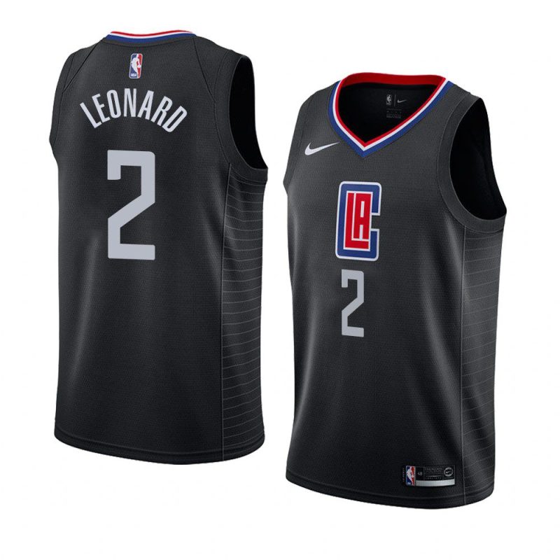 kawhi leonard jersey 2019 20 men's statement