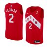 kawhi leonard jersey 2019 champions earned