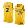 kawhi leonard nba all star game jersey western conference yellow