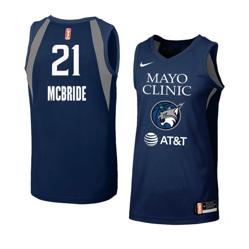 kayla mcbride women's jersey swingman navy 2021