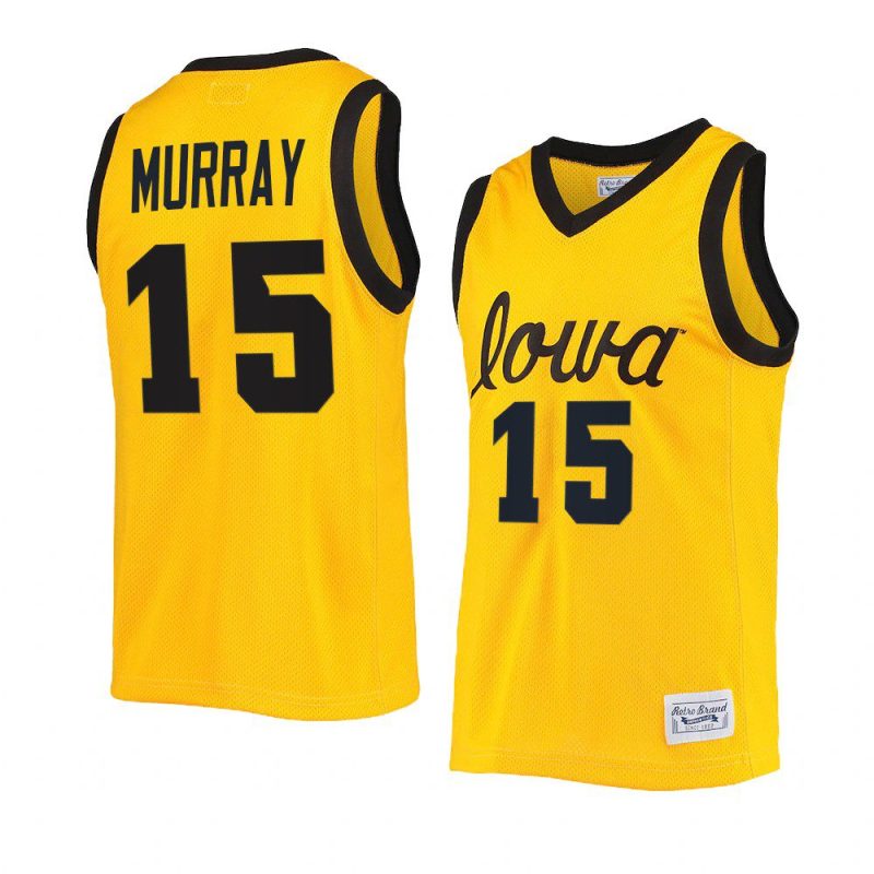 keegan murray college basketball jersey commemorative classic gold 2022