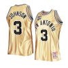 keldon johnson spursjersey 50th anniversary gold