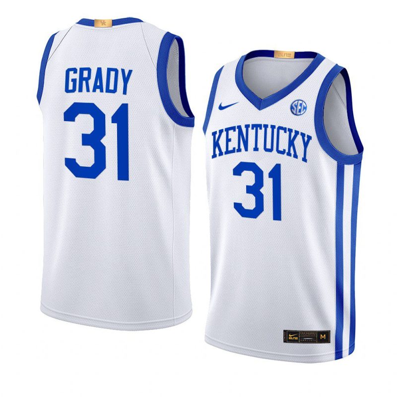 kellan grady alumni basketball jersey home white 2022 23