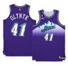 kelly olynyk 2022 23jazz jersey classic editionauthentic purple