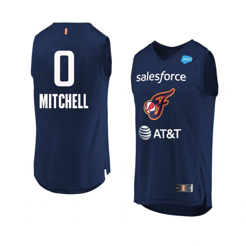 kelsey mitchell women's jersey swingman blue 2020