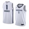 kennedy chandler grizzlies association edition white 2022 nba draft jersey