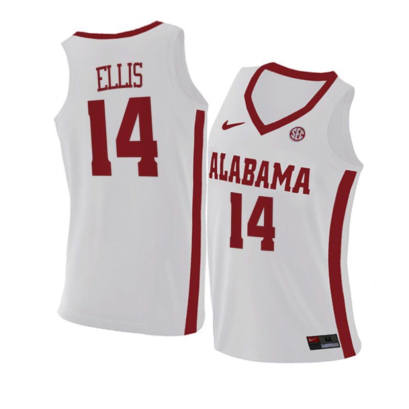 keon ellis swingman jersey college basketball white