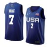 kevin durant away basketball jeysey tokyo olympics navy 2021