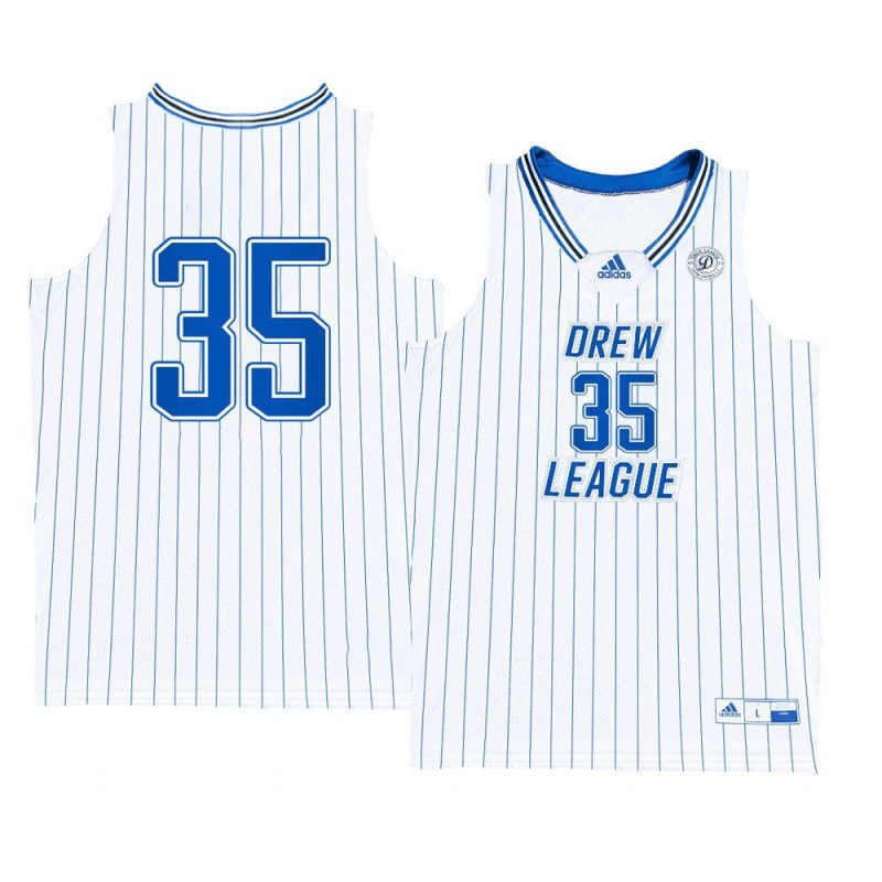 kevin durant drew league alumni basketball whitejersey white