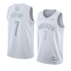 kevin durant nets jersey mvp white men's