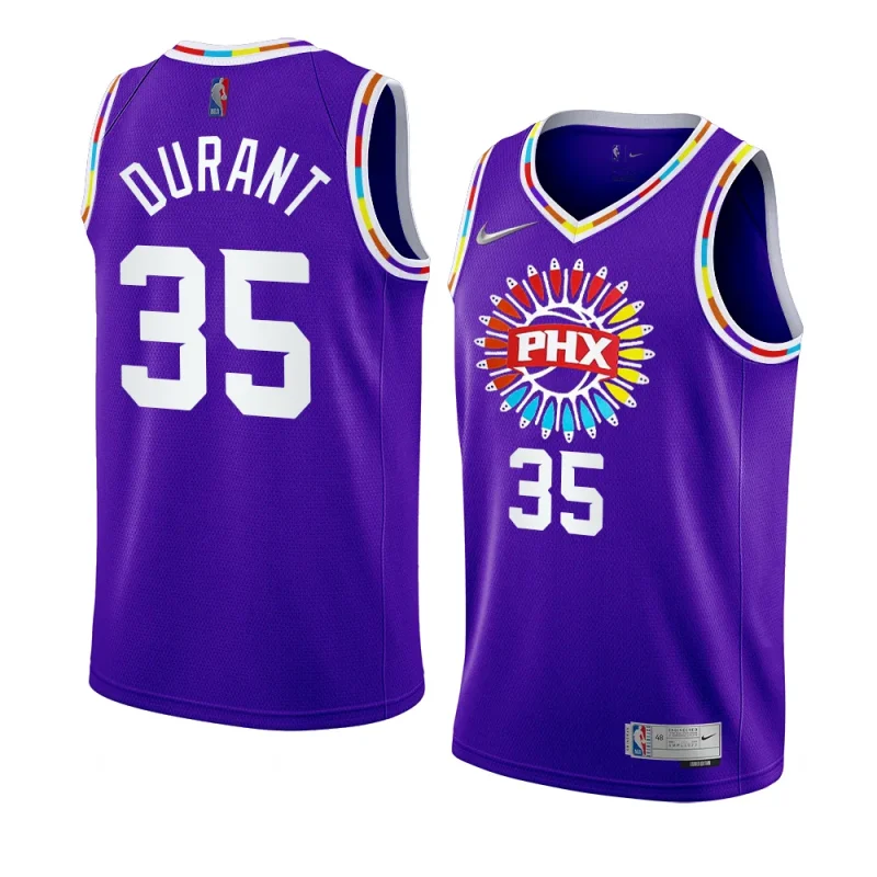 kevin durant phoenix suns earned edition concept seriesjersey purple