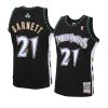 kevin garnett jersey hall of fame black hardwood classics throwback men