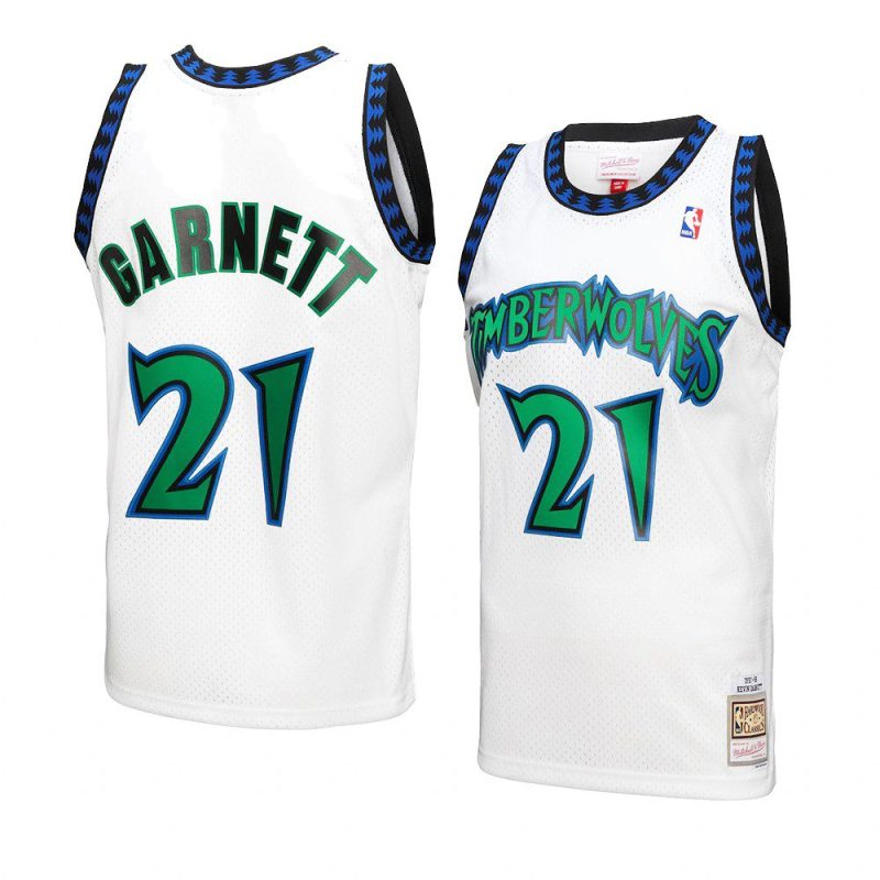 kevin garnett jersey reload 3.0 white 1997 98 hardwood classics