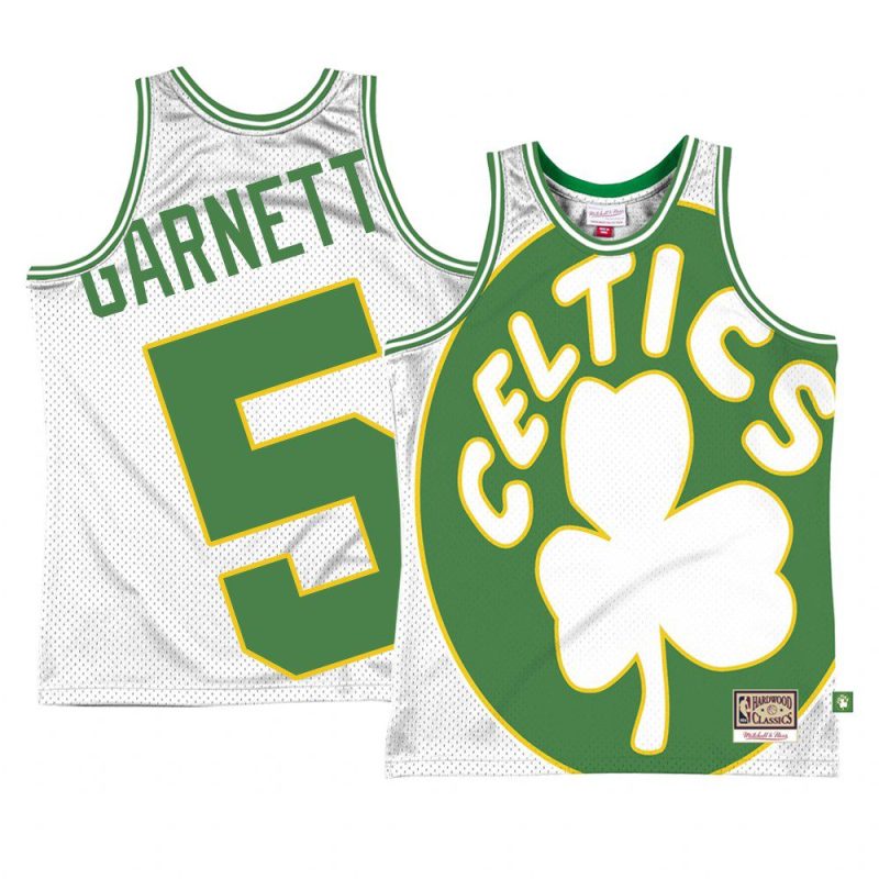 kevin garnett swingmanjersey big face 2.0 white