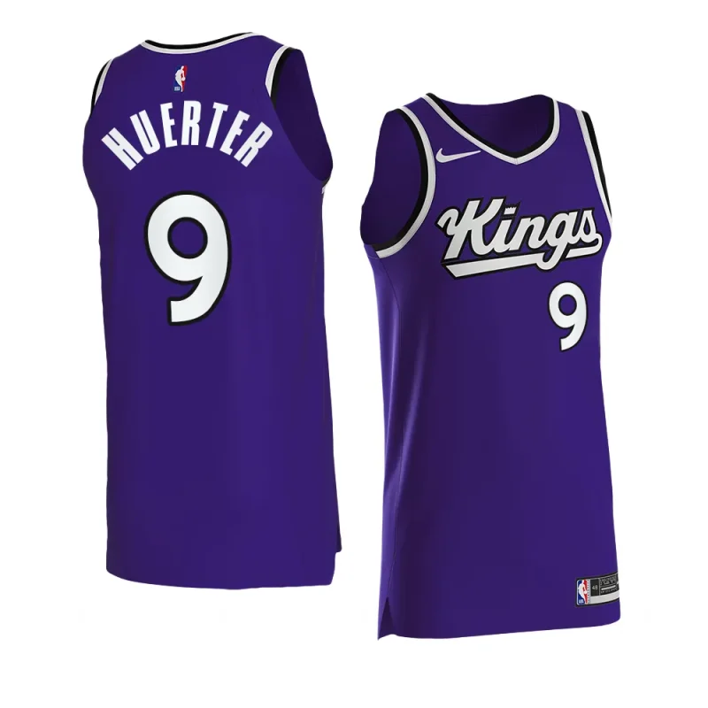 kevin huerter kingsjersey 2023 24icon edition purpleswingman