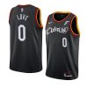 kevin love jersey city edition black love men's