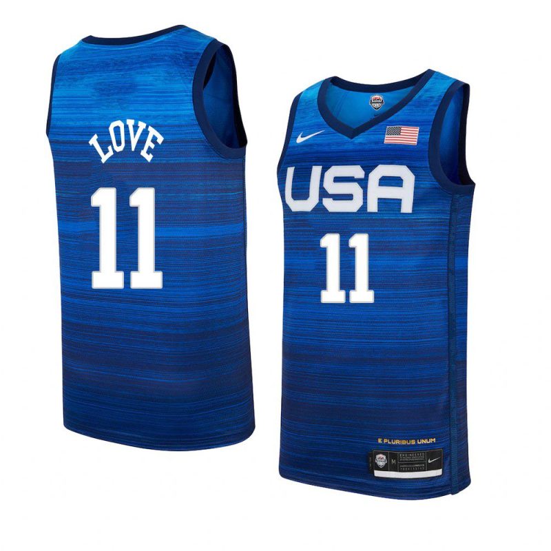 kevin love tokyo olympics jersey basketball navy 2021