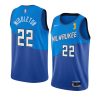 khris middleton city jersey 2021 nba finals champions blue