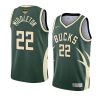 khris middleton earned jersey 2021 nba finals green