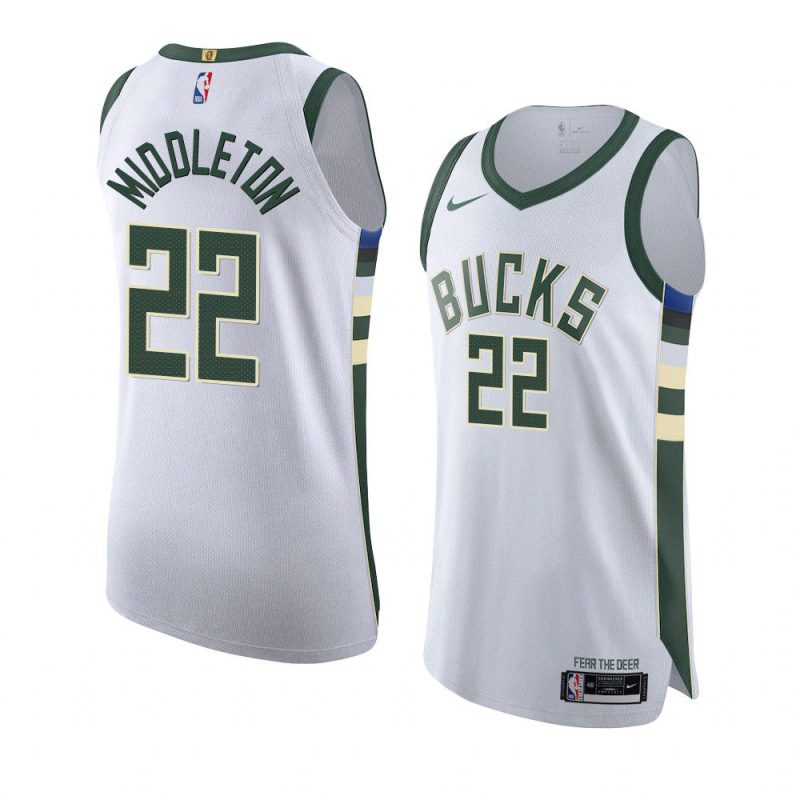 khris middleton jersey associateion edition white authentic 2020 21