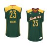 kiana williams women's jersey authentic green 2021